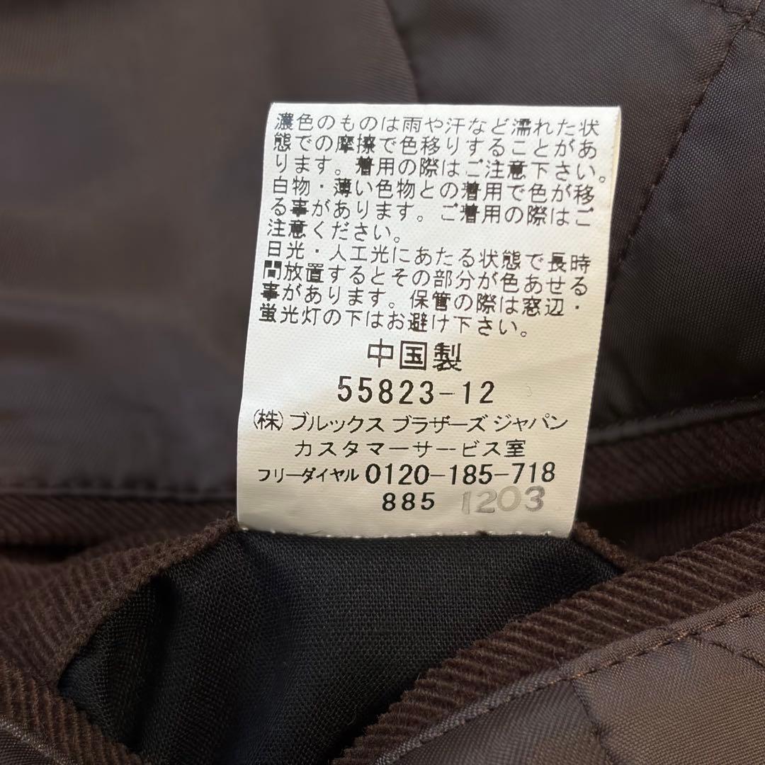 美品/Mサイズ✨ブルックスブラザーズ キルティングジャケット コート 2way