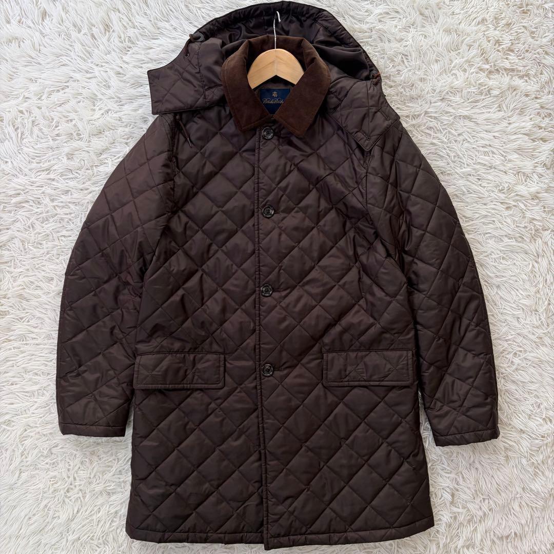 美品/Mサイズ✨ブルックスブラザーズ キルティングジャケット コート 2way
