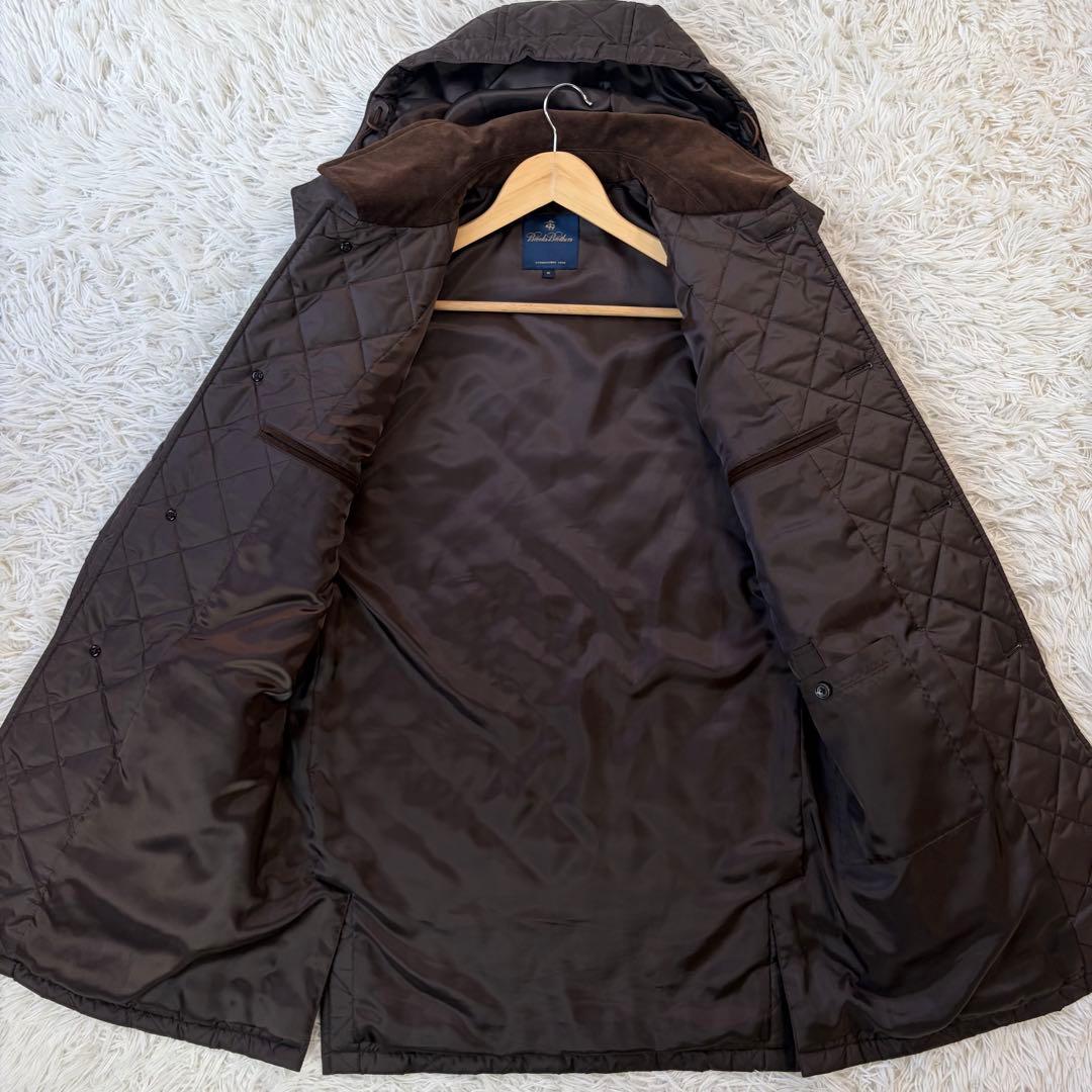 美品/Mサイズ✨ブルックスブラザーズ キルティングジャケット コート 2way