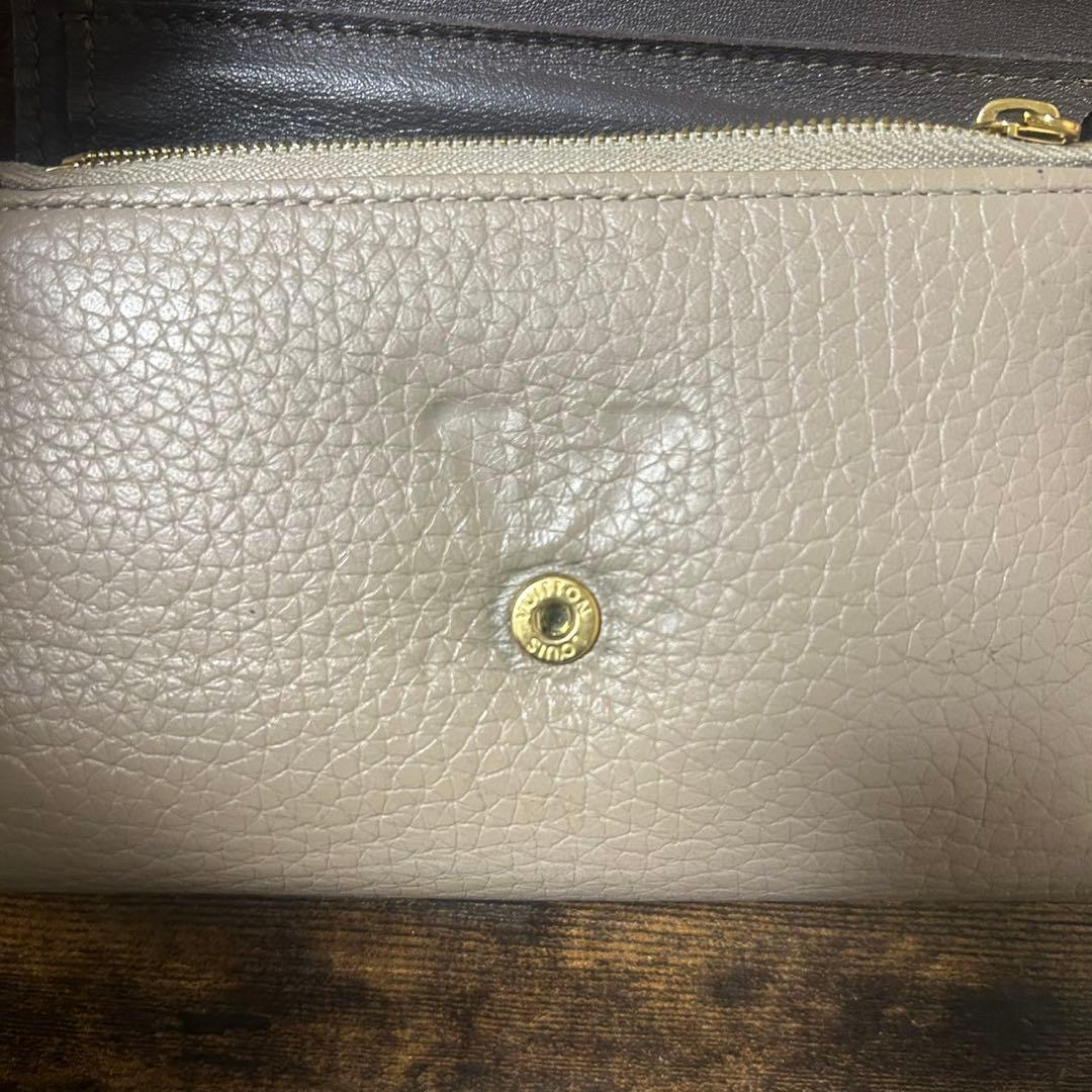 ア*ヤ様 Louis Vuitton ベージュ 三つ折り財布