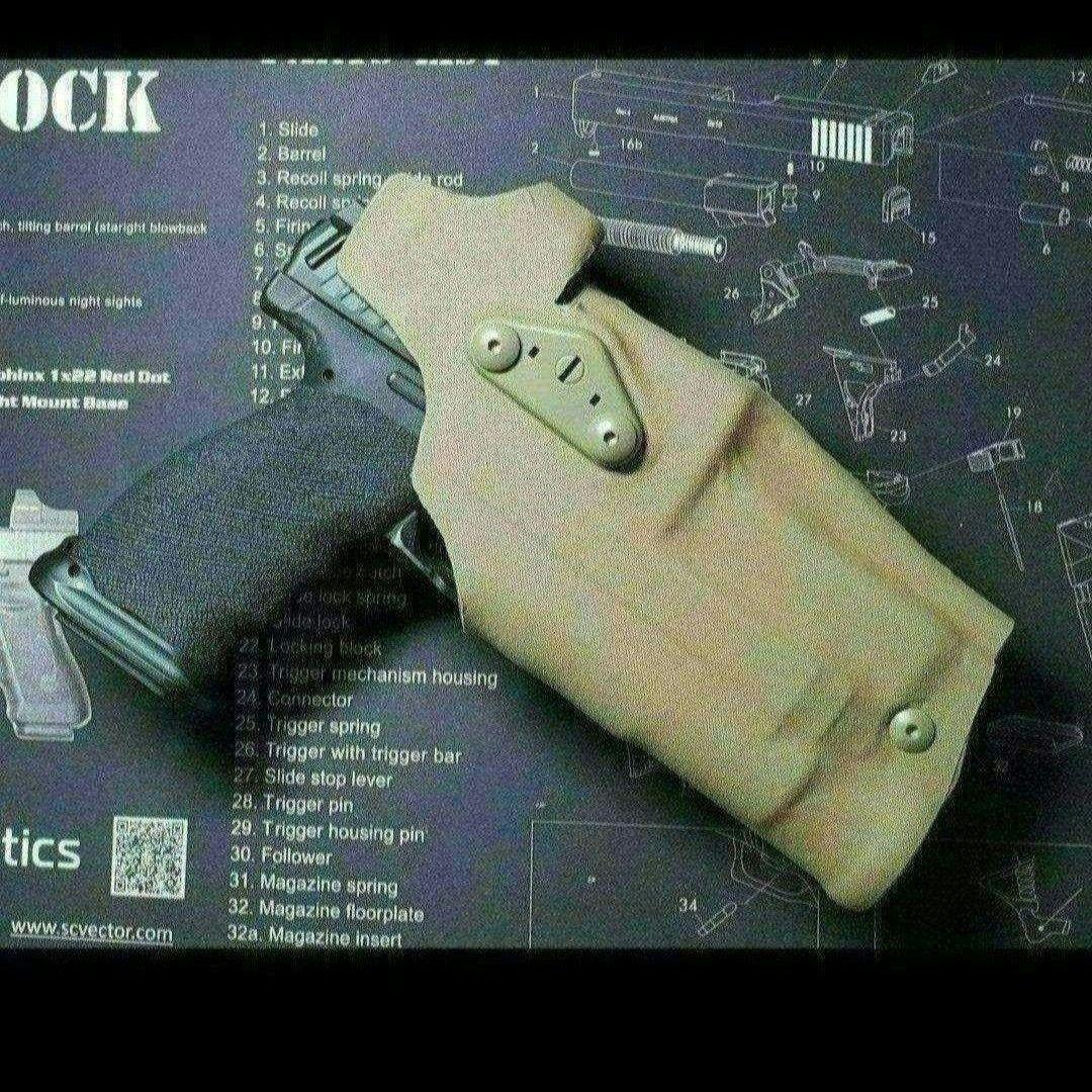 サファリランド　レプリカ　ホルスター　マルチカム　右用