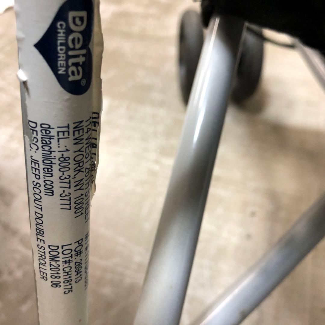 Jeep J is for Jeep 2人乗りベビーカー　ルナバーガンディ