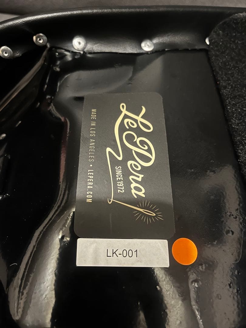 値下げしました‼️Le Pera 黒 ダイナ用　スリムバイクシート　LK-001