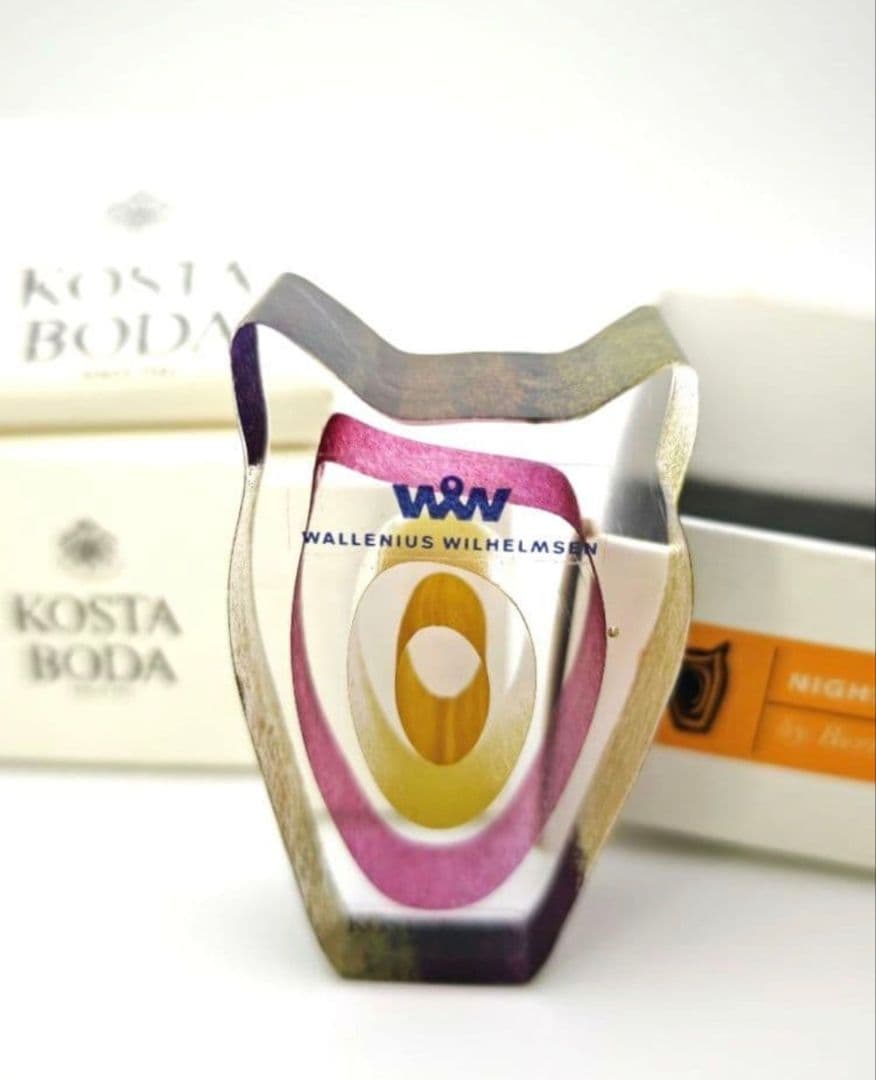 北欧ビンテージガラス /KOSTA BODA /Night Eyes/フクロウ