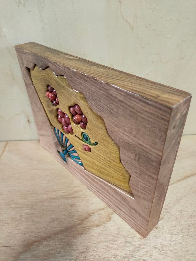 タモの木の扇子