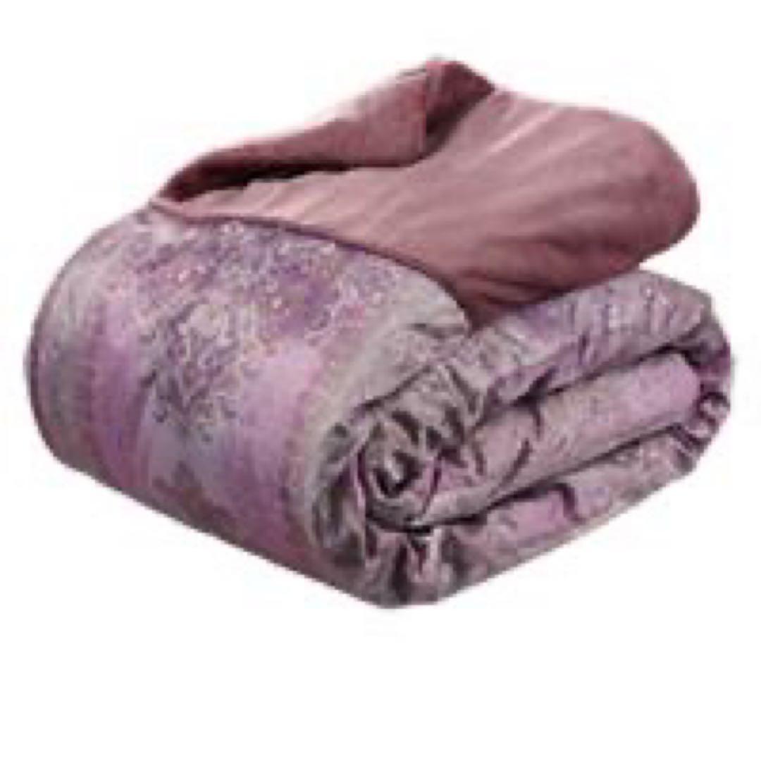 モリリンあったか6層毛布 グレー・ピンク二枚セット定価19600