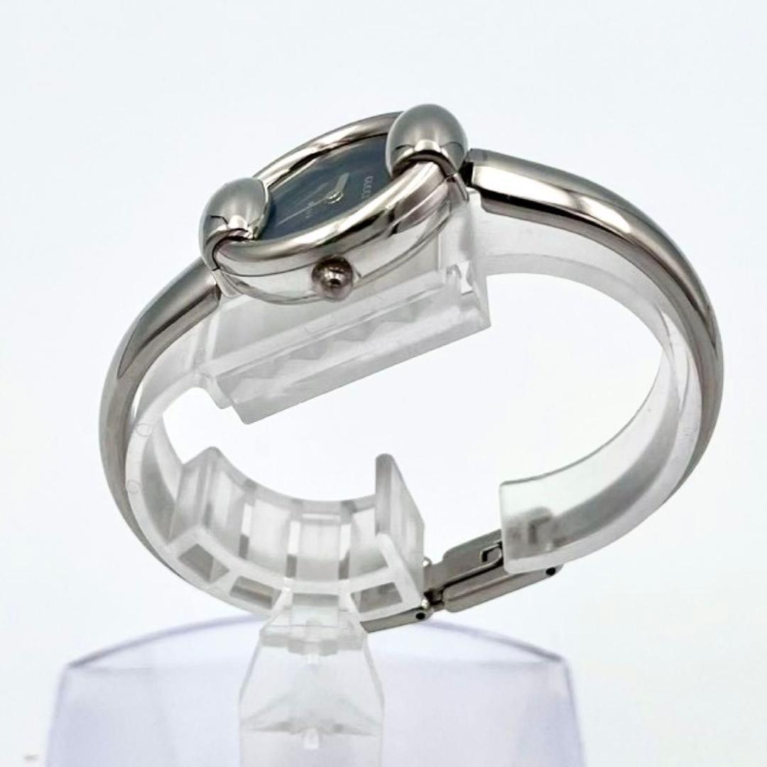 406 美品 新品電池 グッチ 1400L 腕時計 クォーツ バングルウォッチ