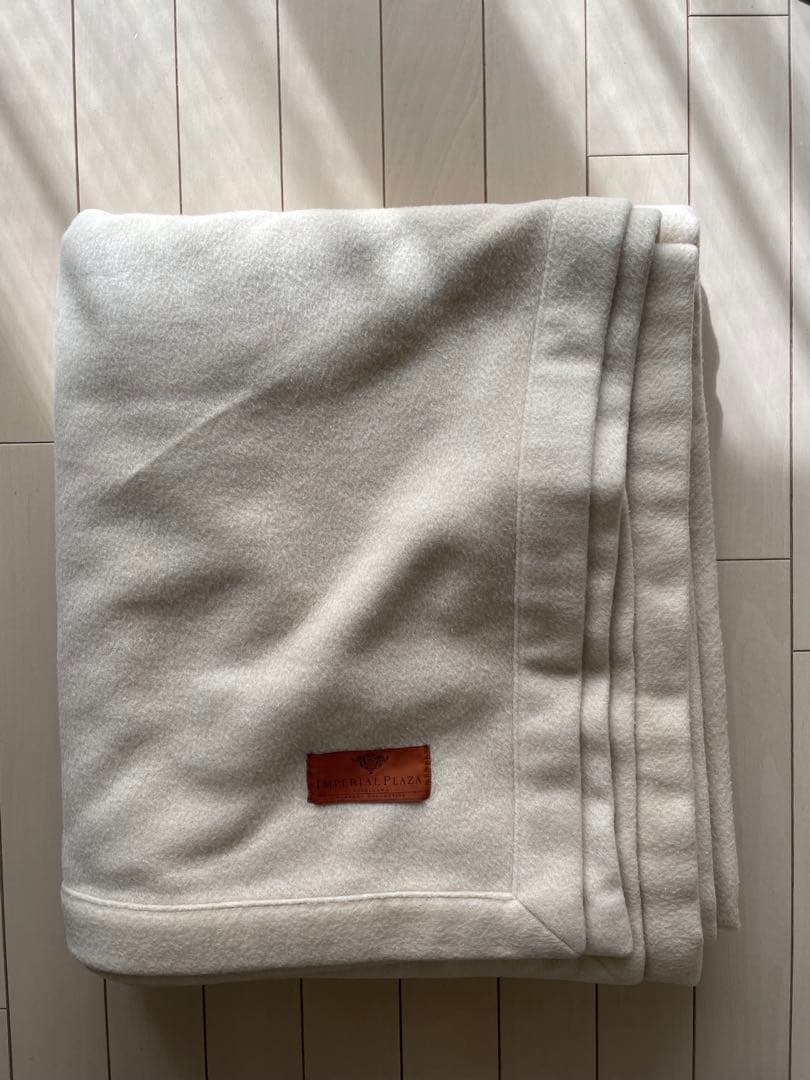 西川プレミアム　IMPERIAL PLAZA カシミヤ100%毛布ダブル