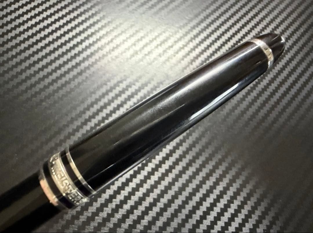 極美品 モンブラン マイスターシュテュック P164 ボールペン プラチナライン