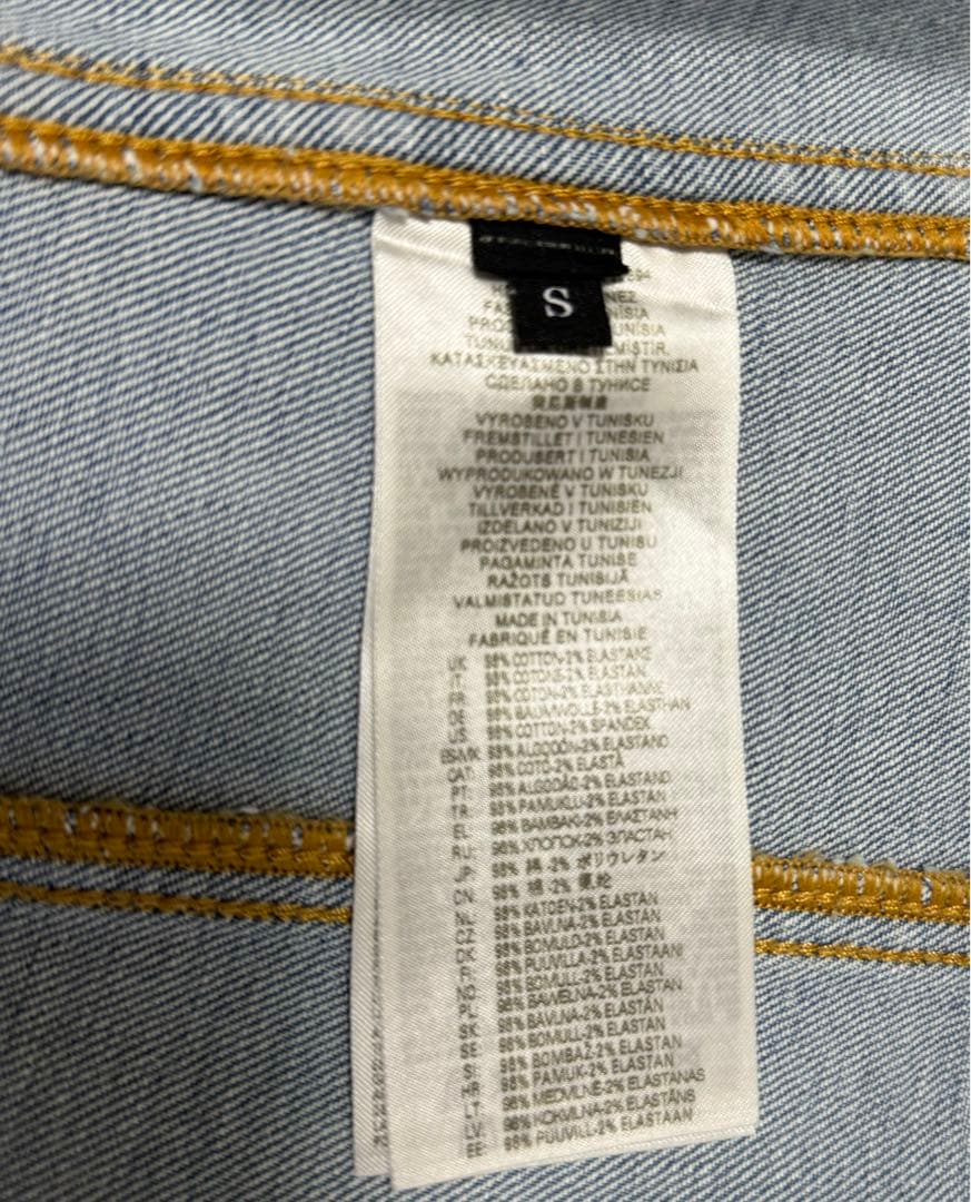 DIESEL ディーゼル　ベアトップ De-Ville デニムビスチェ