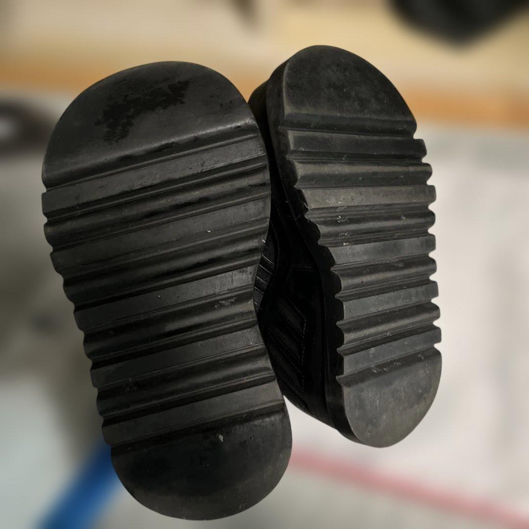 Demonia ブラック 厚底スニーカー