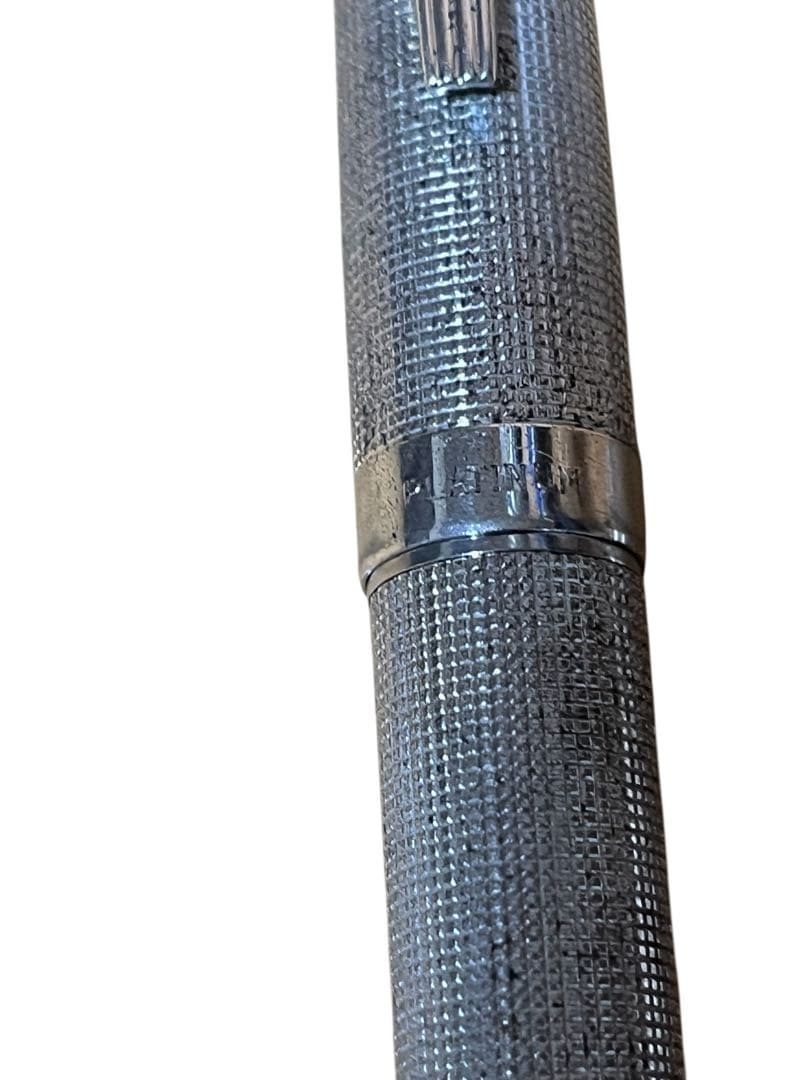 2本セット　プラチナ万年筆 プラチナ・プラチナ（中字） Pt. Alloy