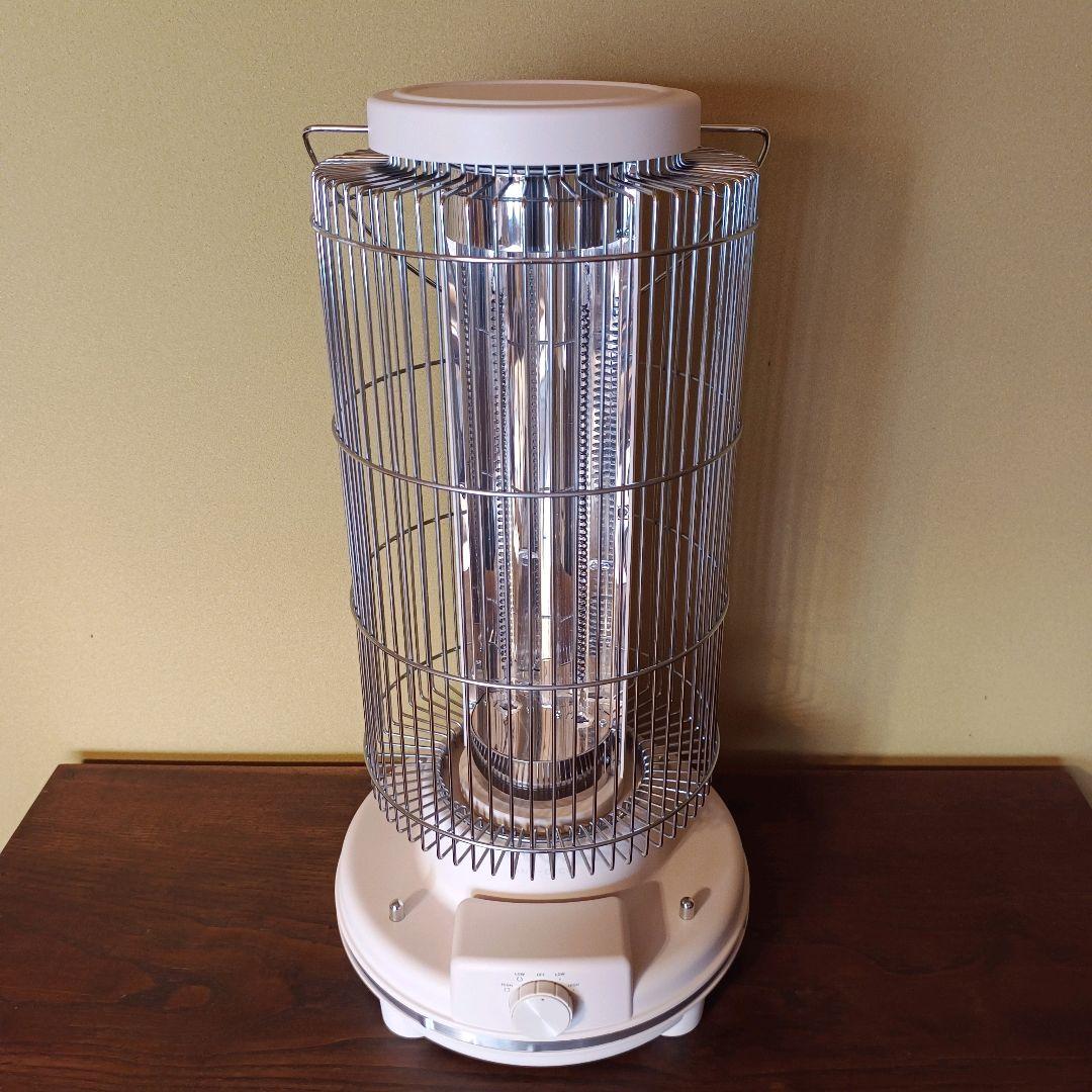 【美品】MODERN DECO レトロカーボン ヒーター ベージュ ストーブ