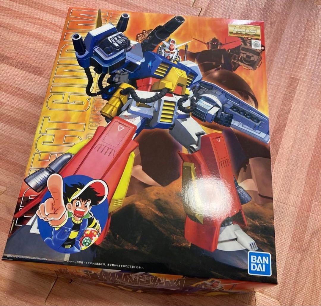 MG 1/100 パーフェクトガンダム　プラモ狂四郎　バンダイ　オマケ付き