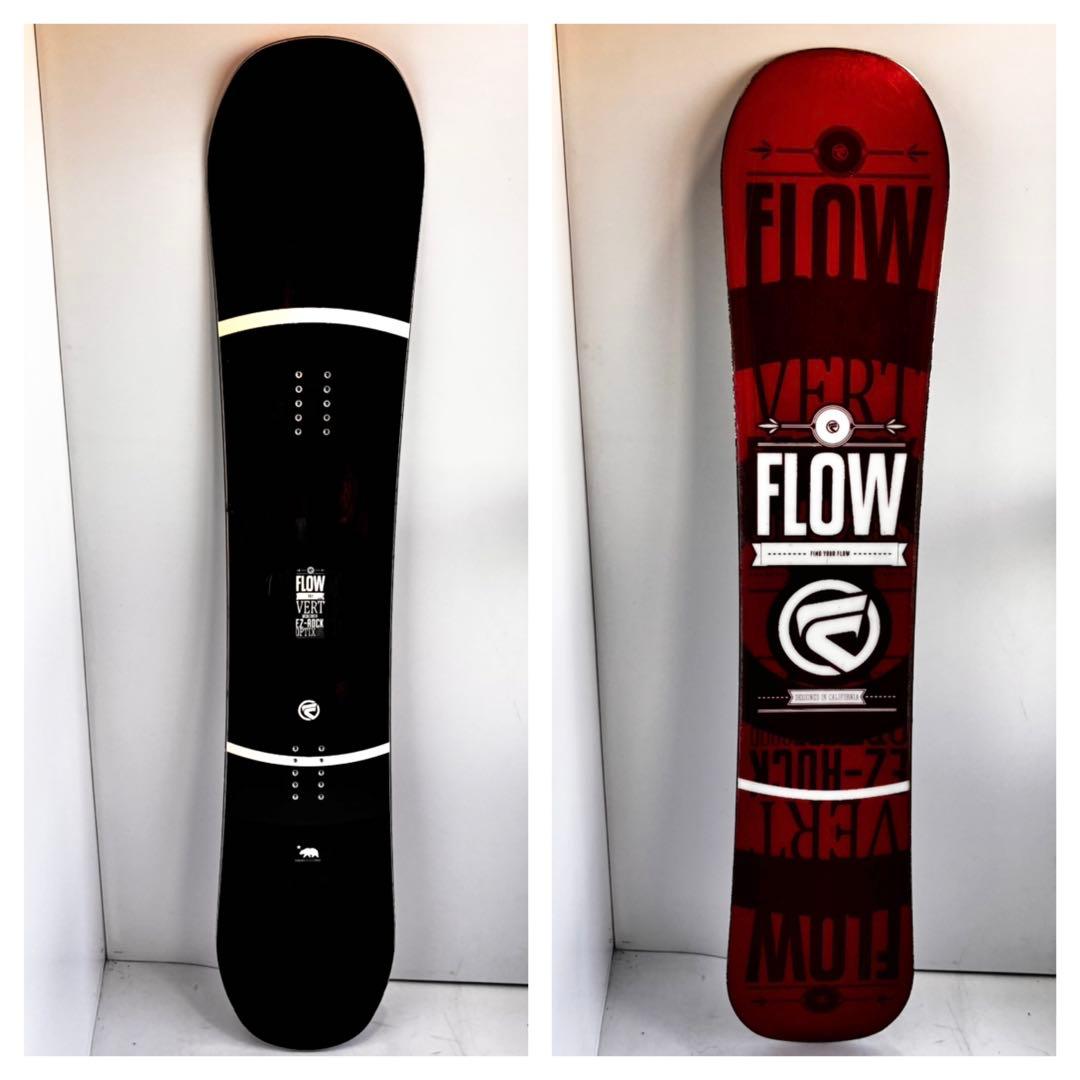 【Burton CARTEL付】FLOW VERT 151cm メンズ2点セット
