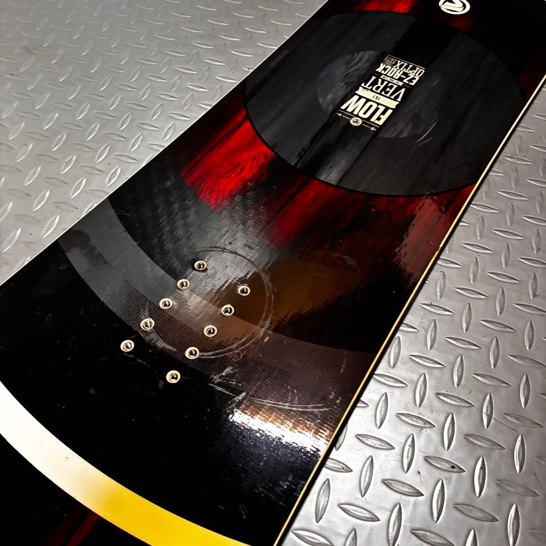 【Burton CARTEL付】FLOW VERT 151cm メンズ2点セット