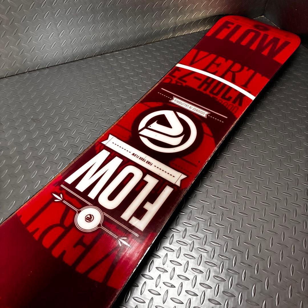 【Burton CARTEL付】FLOW VERT 151cm メンズ2点セット