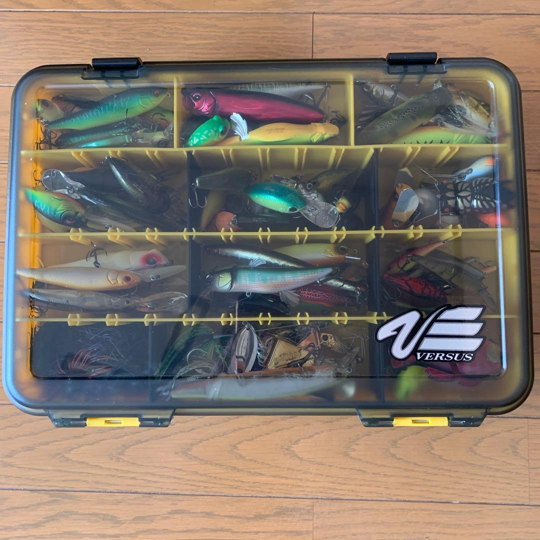 バス釣り引退BOXセット　おまけ新品未使用スピナーベイト 5枚付き