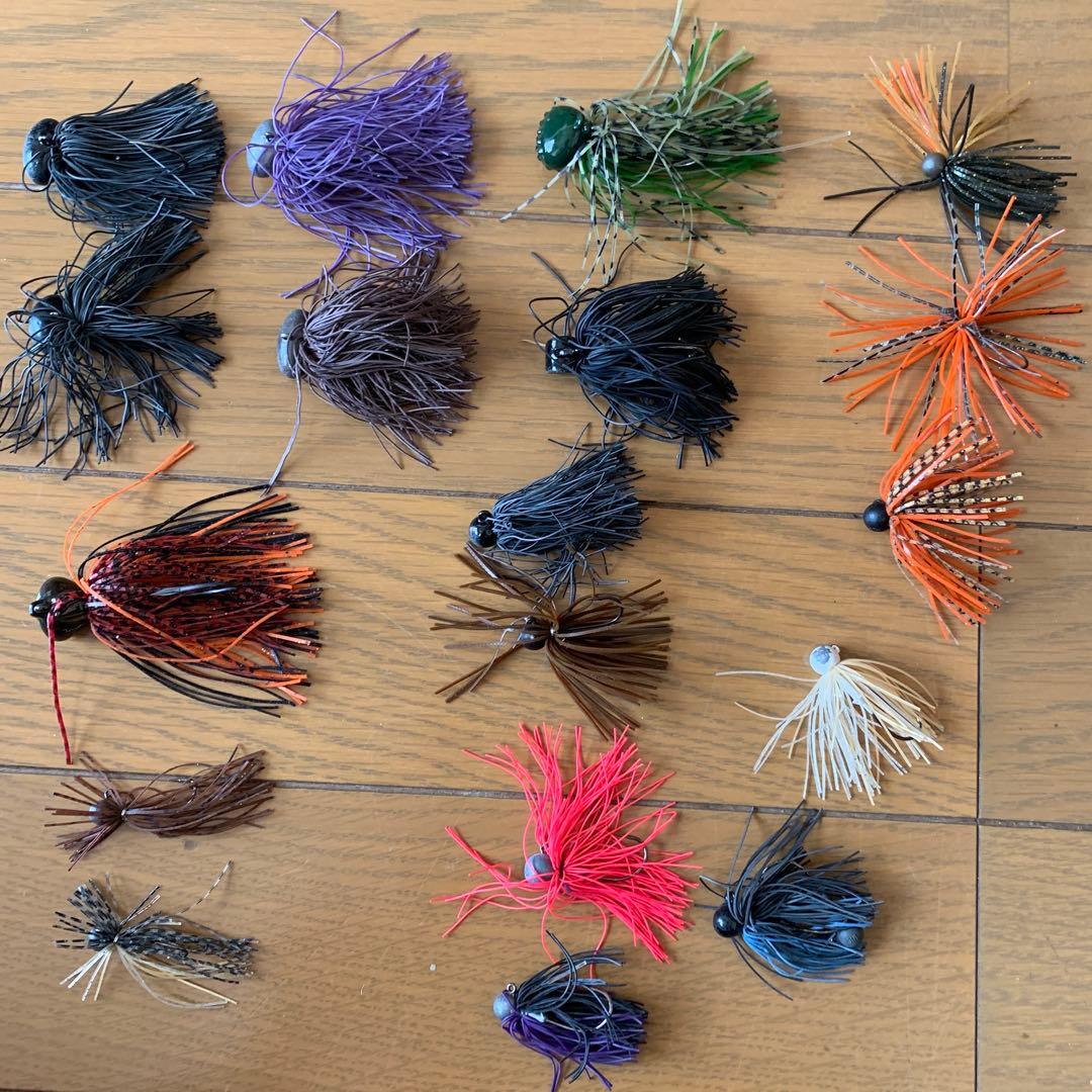 バス釣り引退BOXセット　おまけ新品未使用スピナーベイト 5枚付き