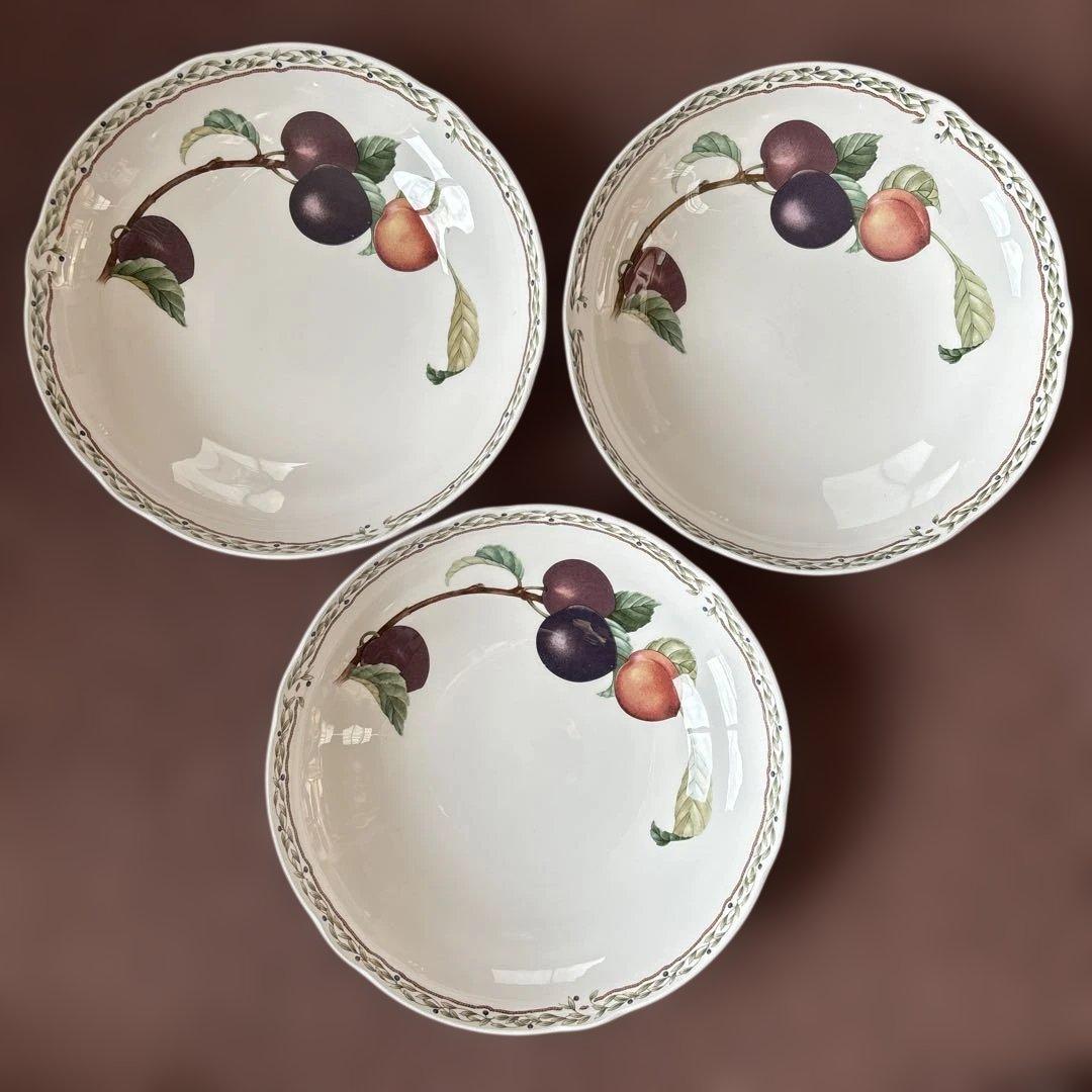 【未使用】ノリタケ ロイヤルオーチャード　深皿 スープ皿 カレー皿＋３種皿各３枚