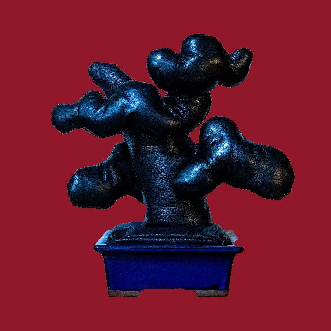 レザー盆栽　leather BONSAI 五葉松　No.02