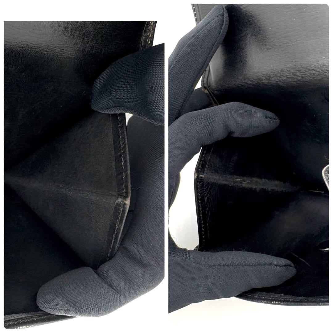 ルイヴィトン 折財布 エピ ノワール カルトクレディ 黒 ブラック 2222