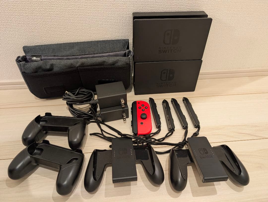 Nintendo Switch 本体 グレー 付属品完備 動作確認済み