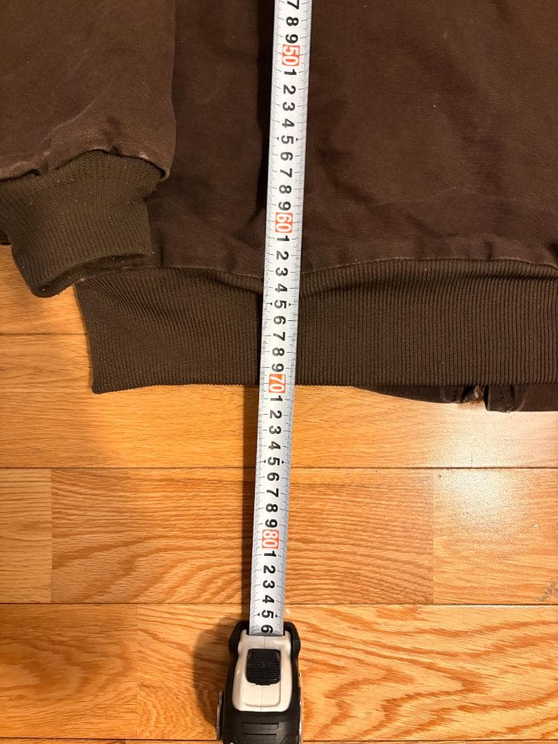 Carhartt ブラウン フード付きパーカー