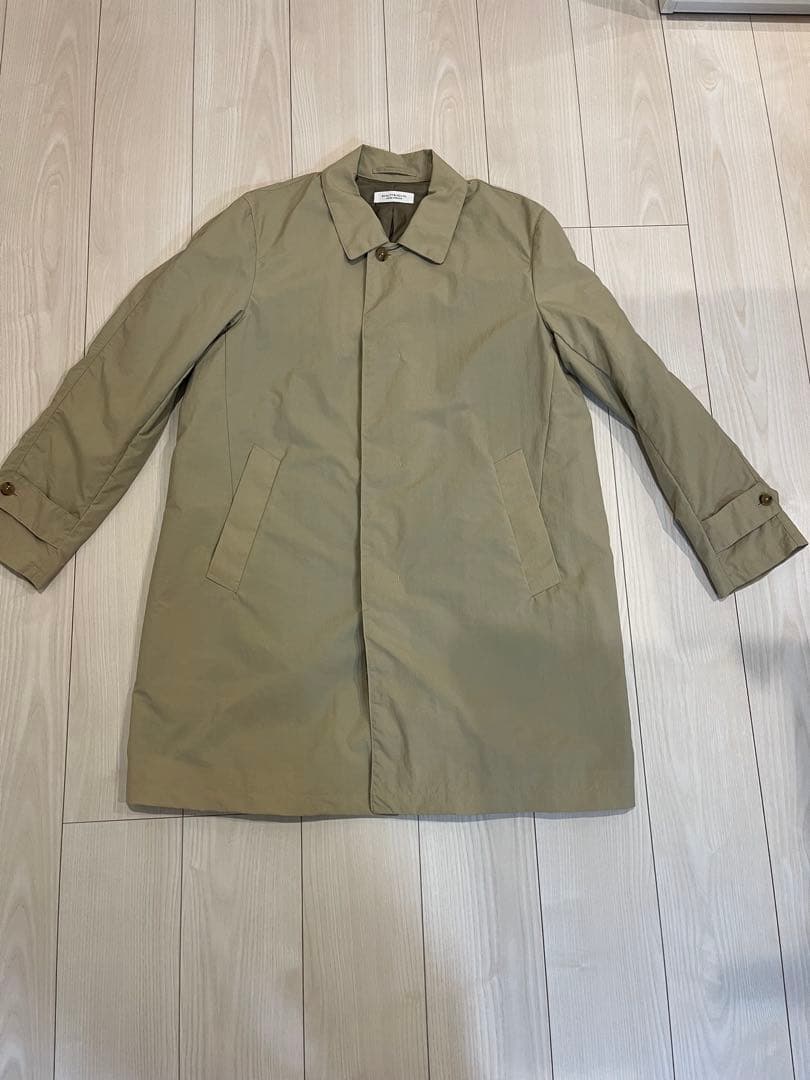 【匿名配送】 BEAUTY&YOUTH パーテックスバルカラーコート ベージュ