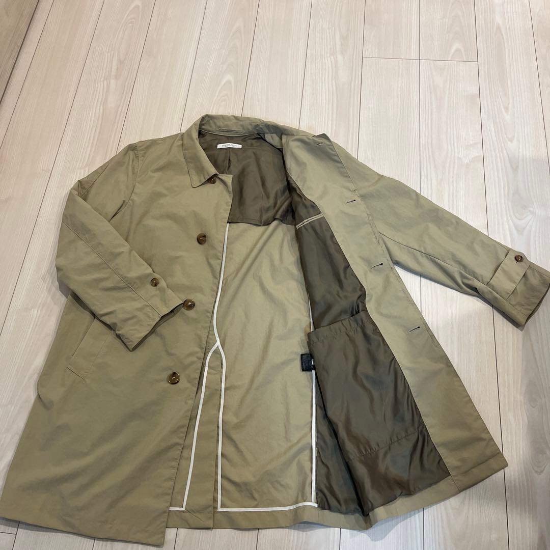 【匿名配送】 BEAUTY&YOUTH パーテックスバルカラーコート ベージュ