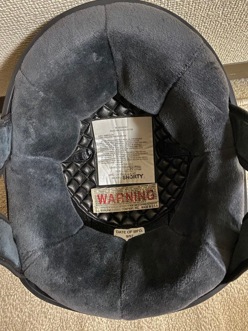 セキュリティ・セーフティ SIMPSON HELMETS SHORTY