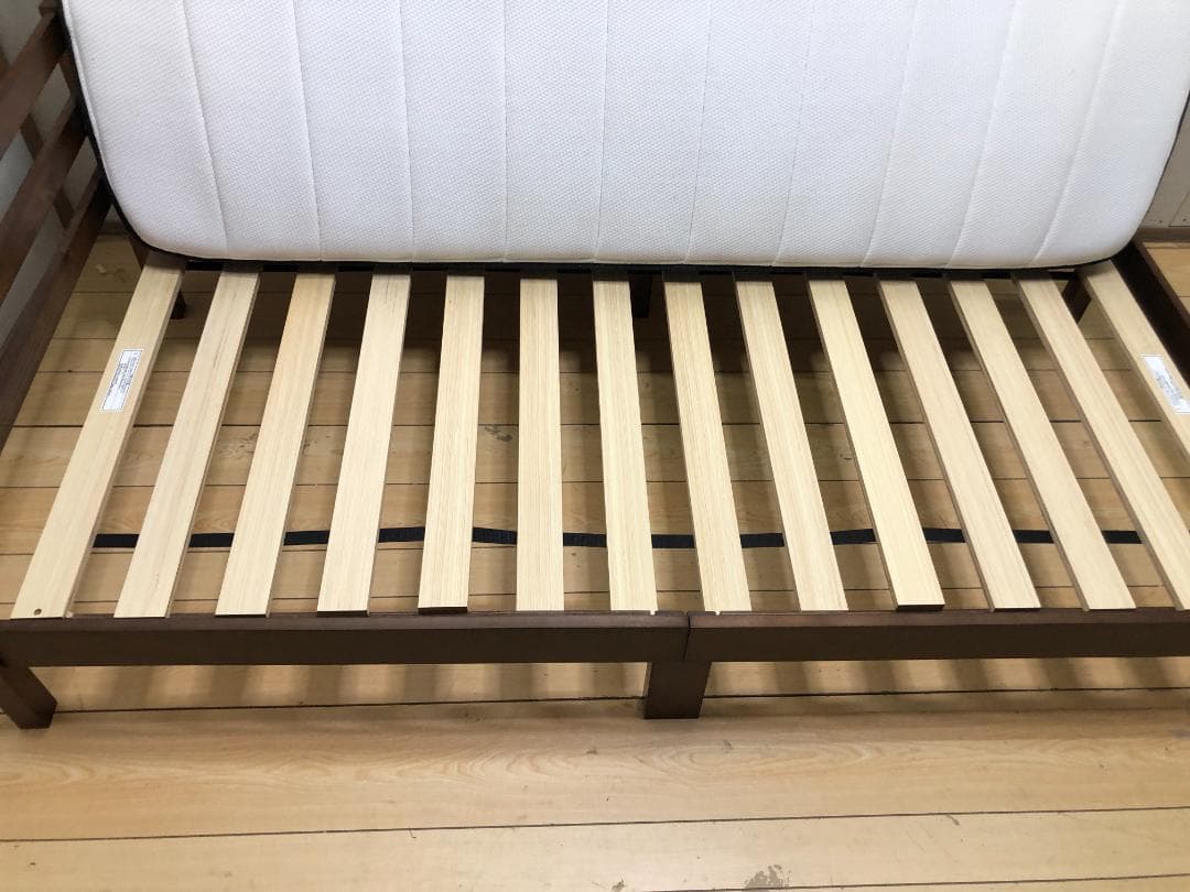 ニトリ　ベッドフレーム シングル 木製　マットレス（Nスリープ）270708-