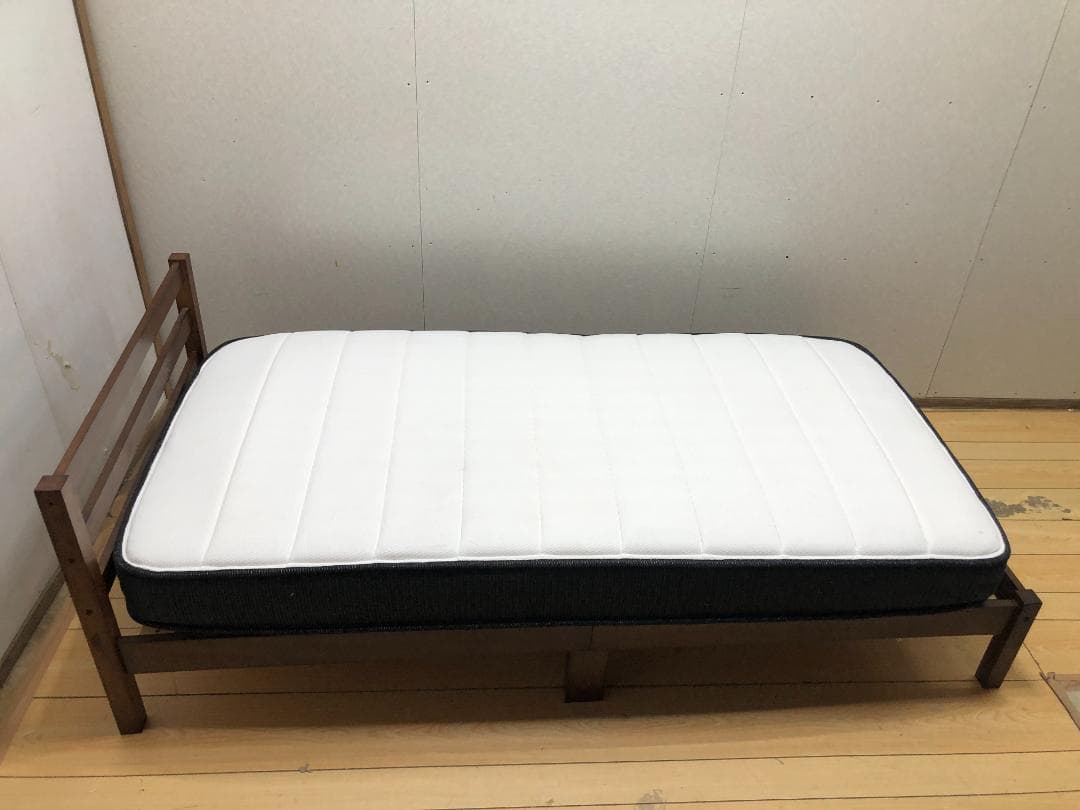 ニトリ　ベッドフレーム シングル 木製　マットレス（Nスリープ）270708-