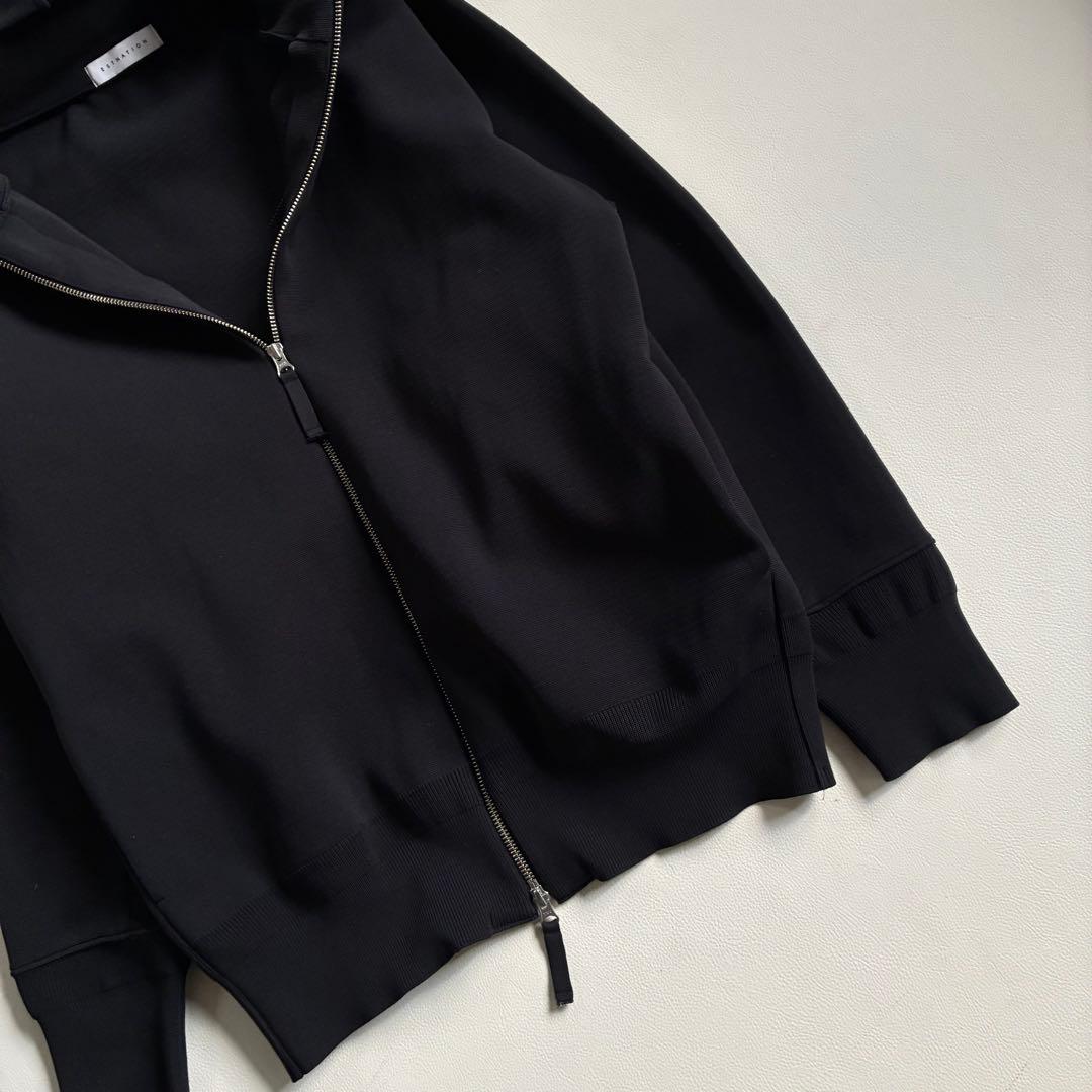 ◆美品◆3.6万◆エストネーション◆ミラノリブフーディーブルゾン◆パーカー◆L