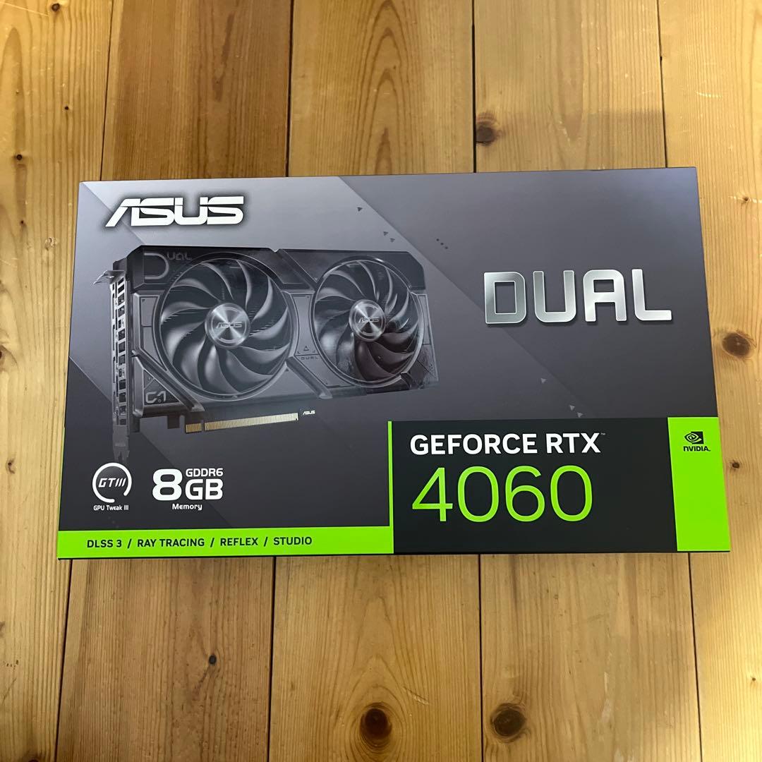 値下げ可能　ASUS DUAL GeForce RTX 4060 8GB OC