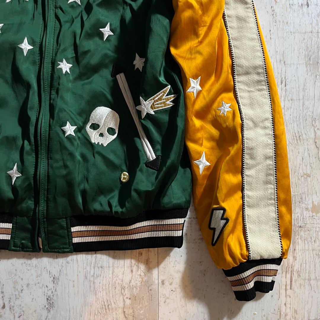 COACH コーチ アイスクリーム リバーシブル MA-1 スカジャン ブルゾン