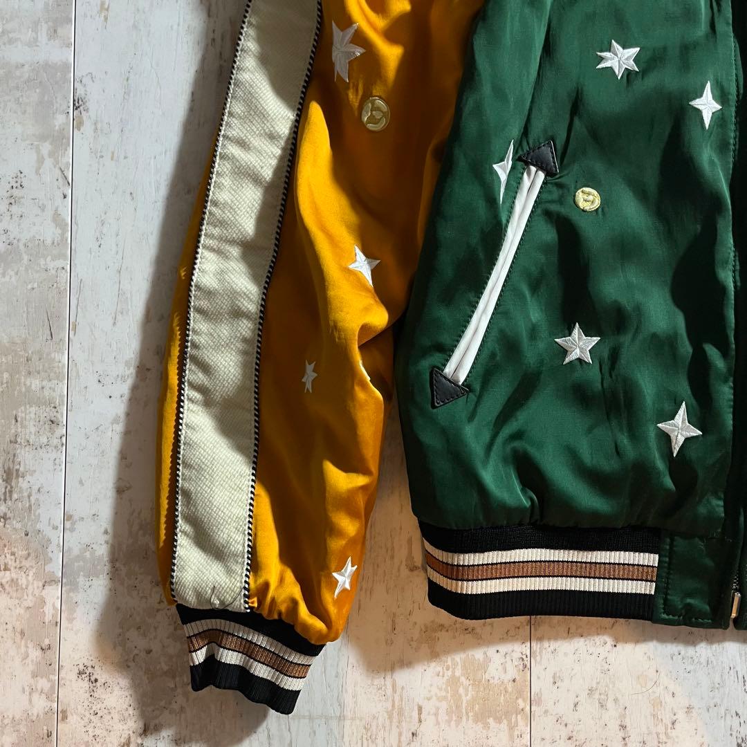 COACH コーチ アイスクリーム リバーシブル MA-1 スカジャン ブルゾン