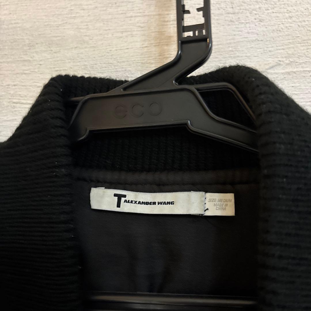 Alexander wang レザードッキングジャケット