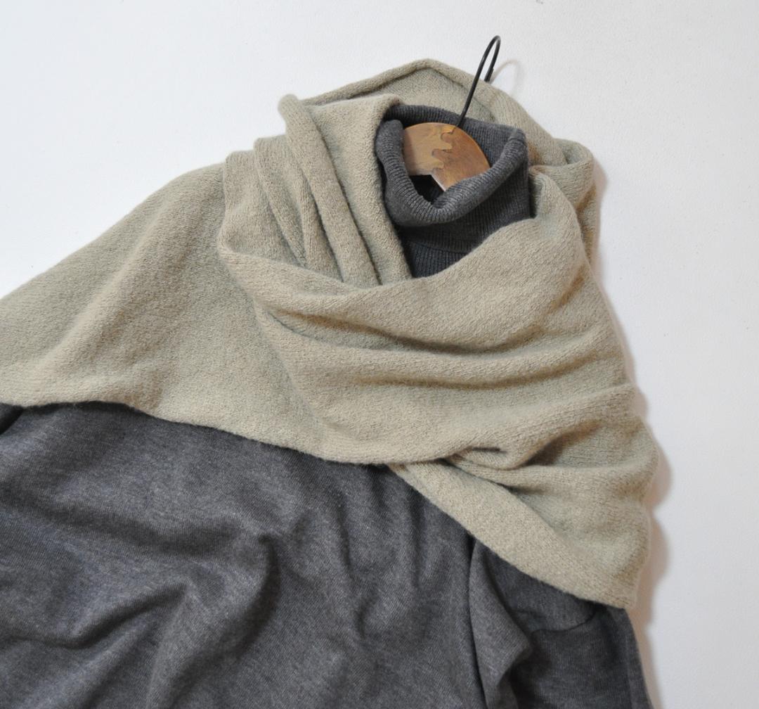 JURGEN LEHL ヨーガンレール ベビーアルパカケープ スヌード