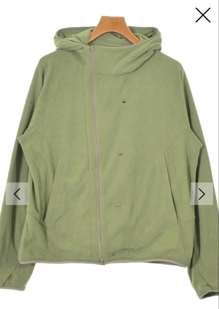 ジャケット・アウター sansangear BUTTON FLEECE JACKET [GREEN]