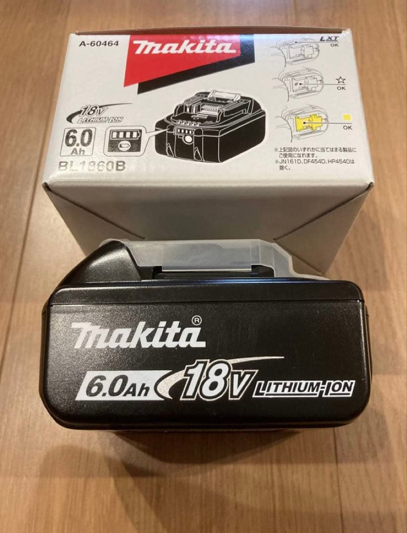 マキタ純正　バッテリー　18v6.0Ah 雪マーク