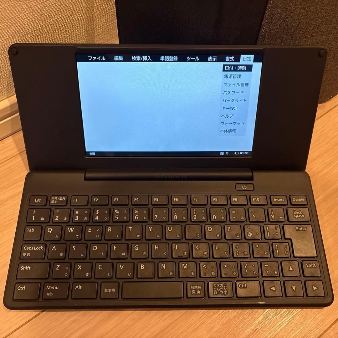 【KING JIM】pomera DM200（ポメラ）　専用ケース付き！！