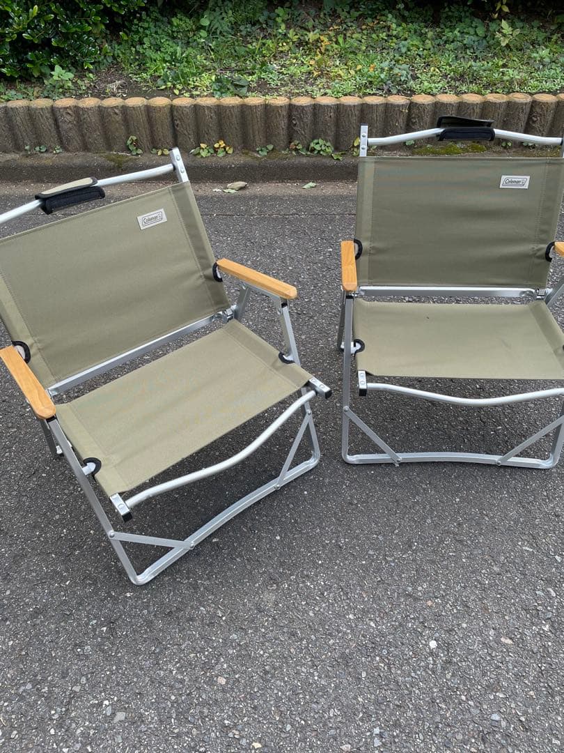 コールマン折りたたみチェア 2脚セット
