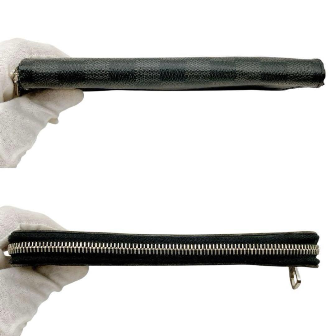 美品✨LOUIS VUITTO ジッピーウォレット　ダミエ　グラフィット　長財布