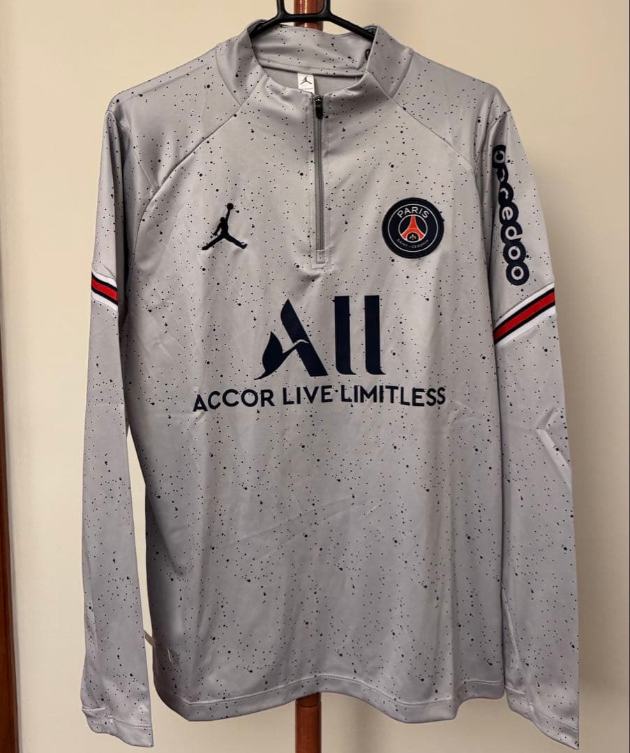 パリサンジェルマン ドリルトップ セットアップ グレー ネイビー