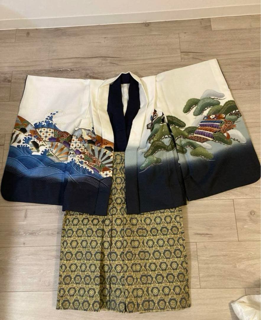 七五三　五歳男の子着物一式
