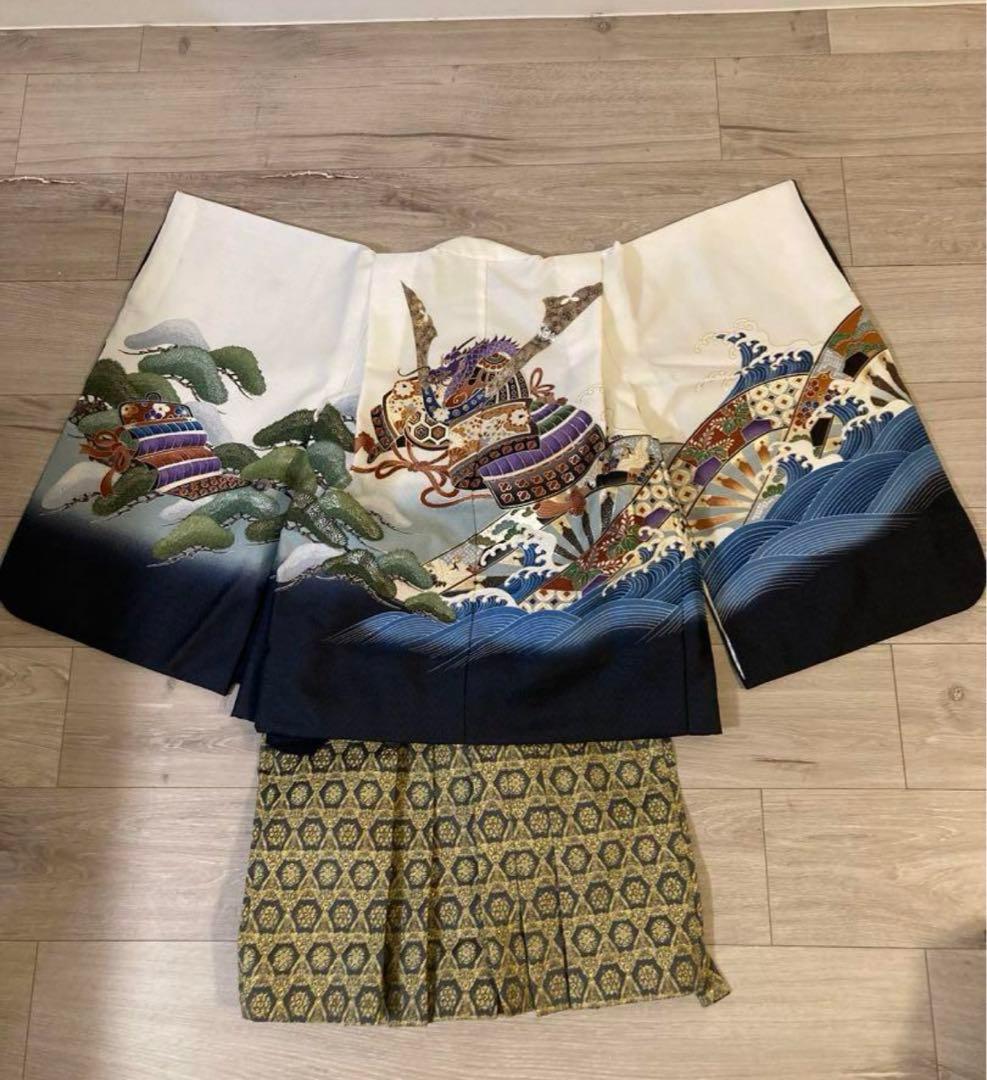 七五三　五歳男の子着物一式