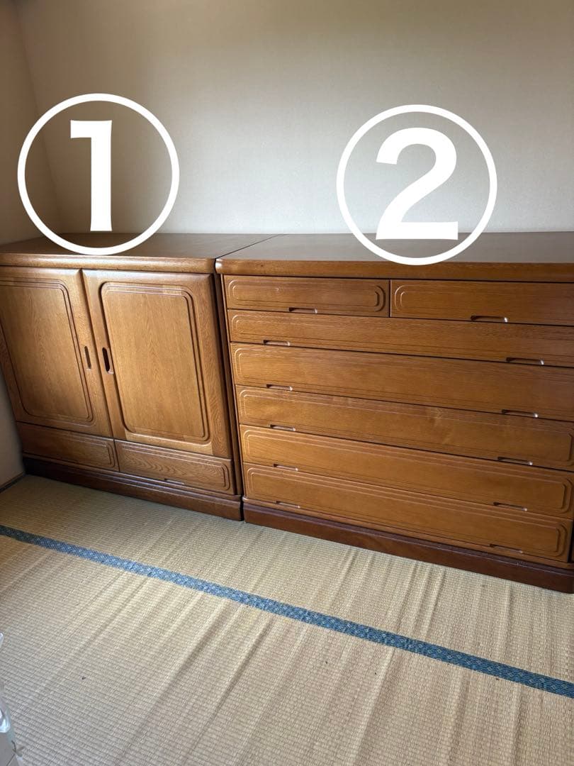 着物箪笥 和箪笥 引き出し側②