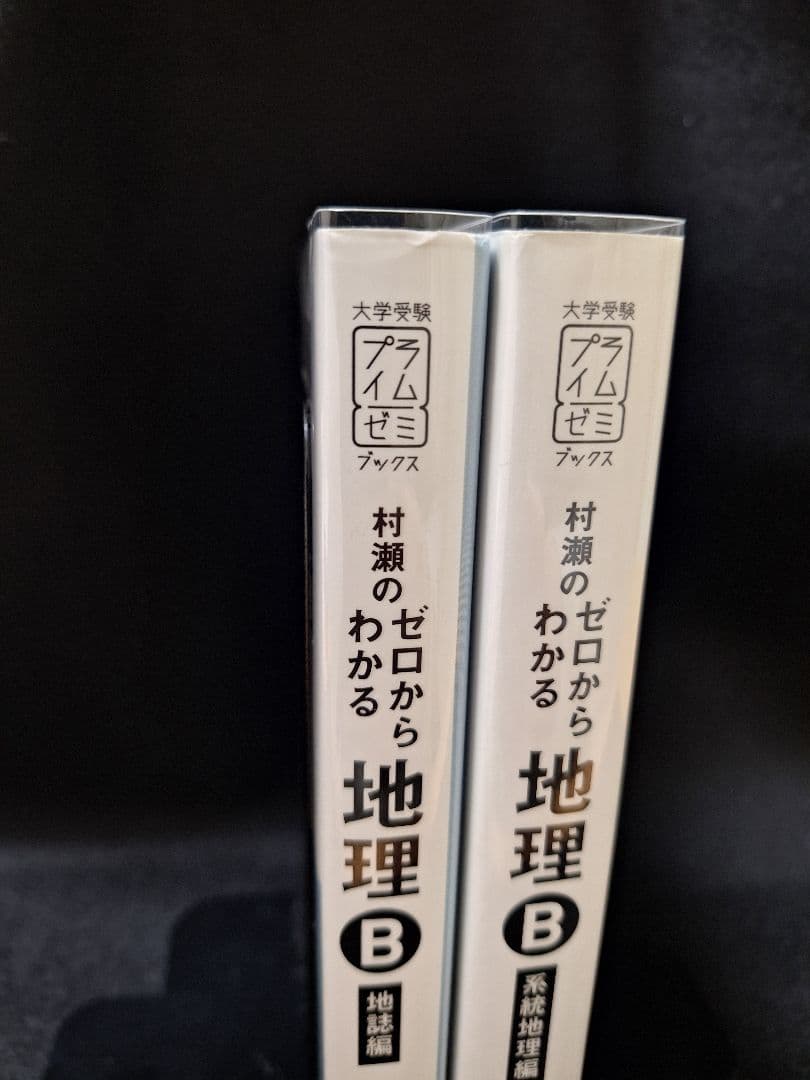 【ほぼ未使用・書き込み無し】村瀬のゼロからわかる地理B（2冊セット）