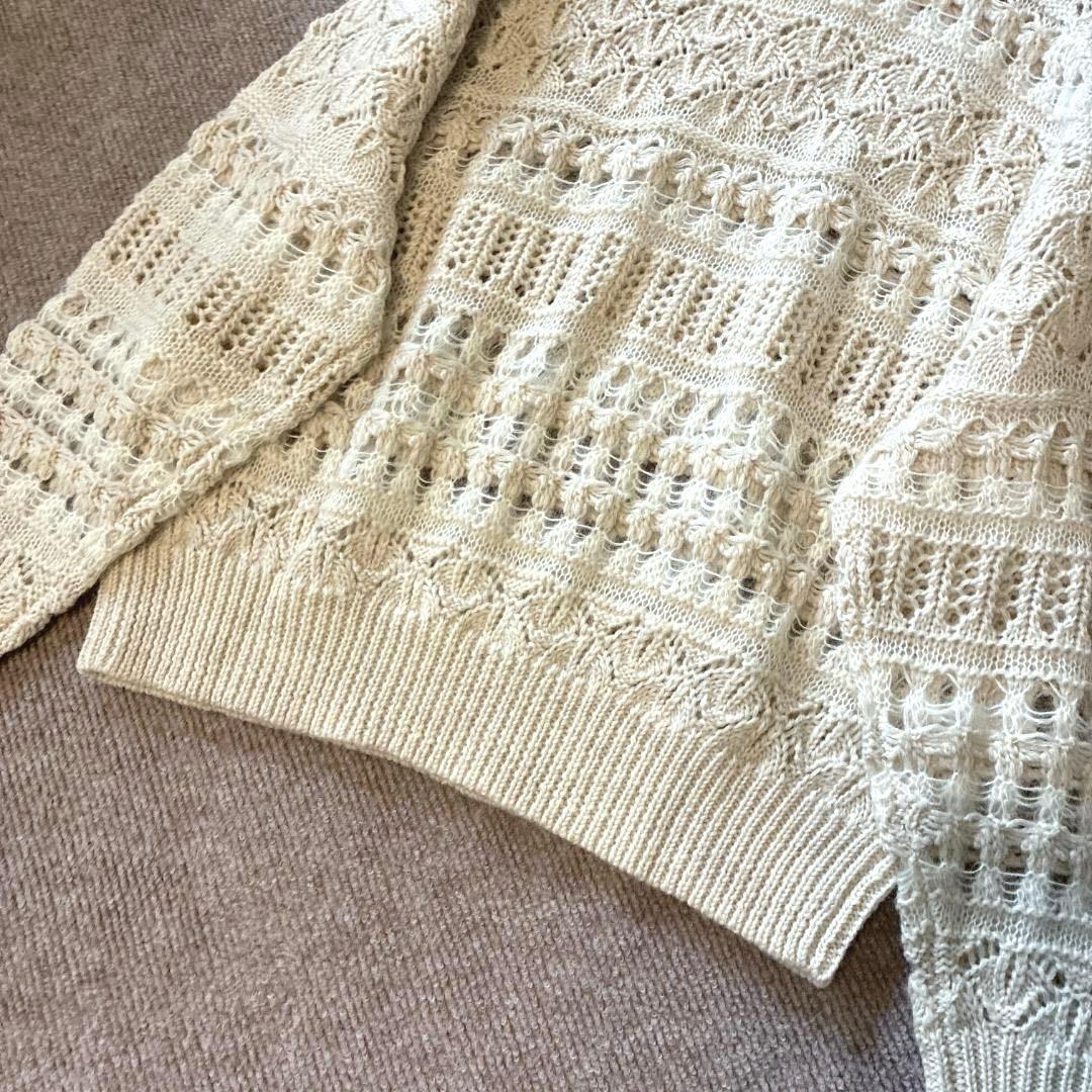 新品 イザベルマラン エトワール♡モヘア 透かし編み ニット 希少サイズ 40